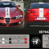 Алфа Ромео Alfa Romeo стикери надписи лепенки фолио, снимка 15 - Аксесоари и консумативи - 21182377