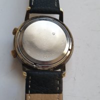 Мъжки механичен позлатен часовник POLJOT звънец, снимка 3 - Антикварни и старинни предмети - 43077855
