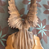Дървена статуетка на Орел от времето на СОЦ-а, снимка 5 - Антикварни и старинни предмети - 43534006