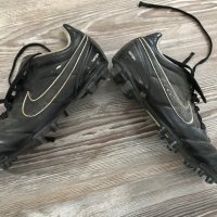 Черни бутонки Nike Tiempo , номер 44, снимка 6 - Футбол - 40807302