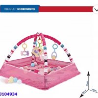 Бебешка активна гимнастика с мрежа и 18 топки, снимка 4 - Други - 38297728