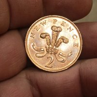 2New Pence 1971год много рядка монета , снимка 5 - Нумизматика и бонистика - 43675205