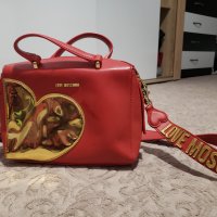 Оригинална дамска чанта Moschino, снимка 6 - Чанти - 38430182