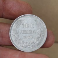 Монета 100 'ЛЕВА' 1930 година, снимка 1 - Нумизматика и бонистика - 37989641