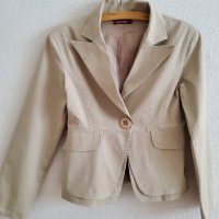Вталено сако в телесен цвят, снимка 4 - Сака - 37825850