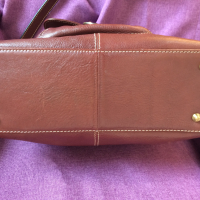 чанта на френски бранд Catana НОВА  естествена кожа + подарък  боти на A.S. 98 , снимка 8 - Чанти - 44866912