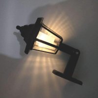 LED соларна стенна лампа, снимка 3 - Соларни лампи - 43312860