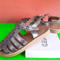 Английски детски сандали естествена кожа-M&S, снимка 3 - Детски сандали и чехли - 28519726