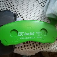 Спортни накладки EBC green stuff за Mitsubishi, снимка 1 - Части - 34685920