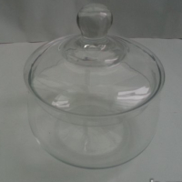 кристална бонбониера , снимка 1 - Антикварни и старинни предмети - 17479015
