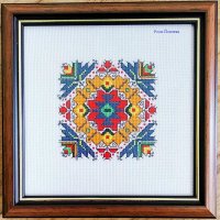 Бродерия подарък bulgarian embroidery, снимка 2 - Пана - 26843566