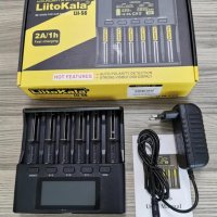 LiitoKala Engineer Lii-S6 Професионално Смарт Универсално Зарядно за Акумулаторни Батерии за 6 Броя, снимка 3 - Аксесоари за електронни цигари - 27208691