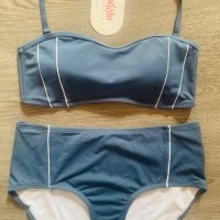 Нов бански комплект бикина бриджитка, снимка 1 - Бански костюми - 29585861