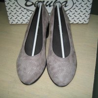 Дамски обувки м.210 естествена кожа/ естествен велур/ , снимка 2 - Дамски обувки на ток - 28404518