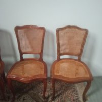 Старинни френски провансалски столове, снимка 3 - Столове - 43428993