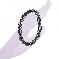 Гривна от Хематит магнитна Magnetic Hematite, снимка 8 - Гривни - 27353847