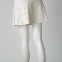 Бяла пола М размер, снимка 2 - Поли - 32815264