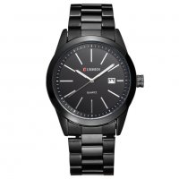 Мъжки часовник 002, черен и бял, класически, снимка 5 - Мъжки - 27624598