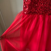 Рокля  Lady Red  за малки госпожици, снимка 4 - Детски рокли и поли - 40790436