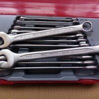 Teng Tools 12 броя Гаечни ключове комплект  8-19мм, снимка 3 - Ключове - 27618615