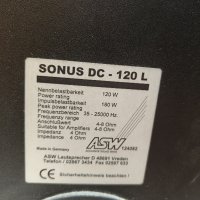 SONUS DC120L+NAD721/C512EE, снимка 3 - Ресийвъри, усилватели, смесителни пултове - 43193429