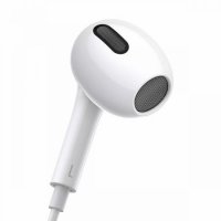 Слушалки с микрофон Baseus Encok C17 Бели USB Type C порт Тип тапи за уши In-Ear Еarphones, снимка 3 - Слушалки и портативни колонки - 38225722