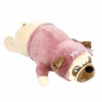 Играчка Ahelos, Куче с блузка, Тип възглавница, 70 см., снимка 2 - Плюшени играчки - 43340816