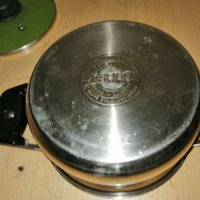 Продавам малка българска тенджера алпака Елит, 1 литър, снимка 3 - Съдове за готвене - 27858623