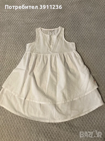 Нежна бяла рокличка, снимка 1