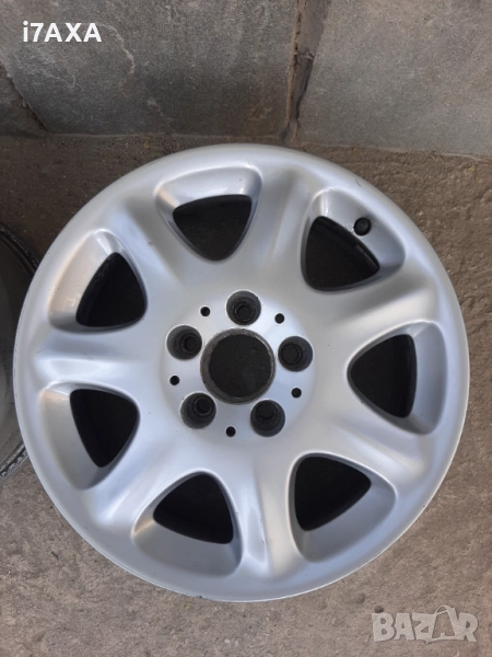 Оригинални алуминиеви джанти Мерцедес W220 Mercedes ET46 7 1/2 J 16H2 16” 5x112 A220401, снимка 1