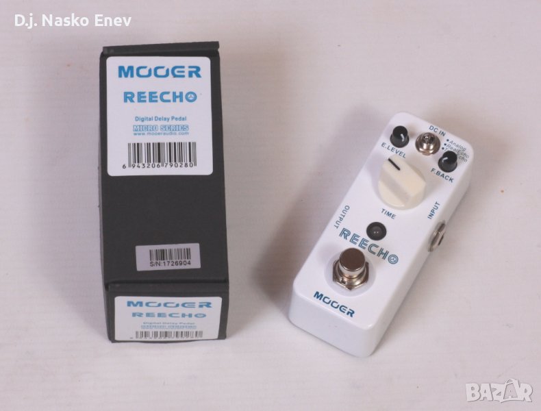 Mooer Reecho - Digital Delay Pedal Дигитален Делей педал за ел китара /КАТО НОВ/, снимка 1