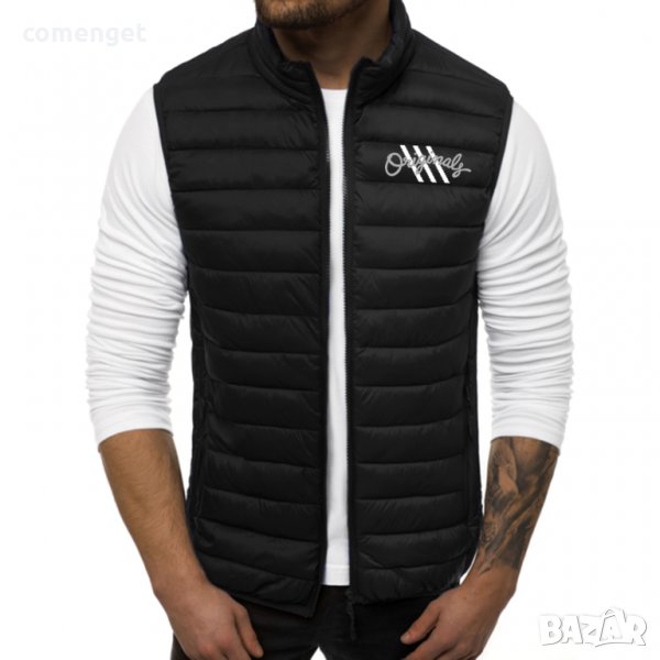 НОВО! Мъжко яке без ръкави / елек, грейка ORIGINALS THREE STRIPES - 3 ЦВЯТА!, снимка 1