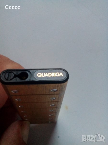 Газова запалка QUADRIGA, снимка 1