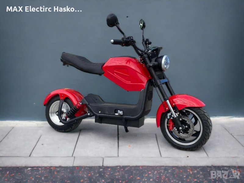 Електрически мотор MaxMotors BIG CITY SPORT 2500W/60V/20AH RED, снимка 1