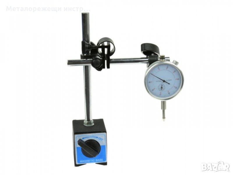 Магнитна стойка с индикаторен часовник , снимка 1