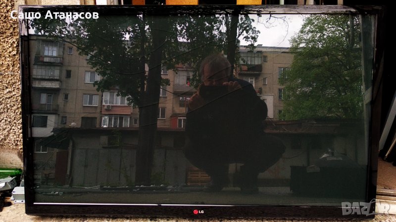 LG 42PN450B-ZA със счупен панел ,PSPF-L201A ,EAX65071306(1.0) ,EAX64703201 ,EAX64286001 ,EAX64753201, снимка 1