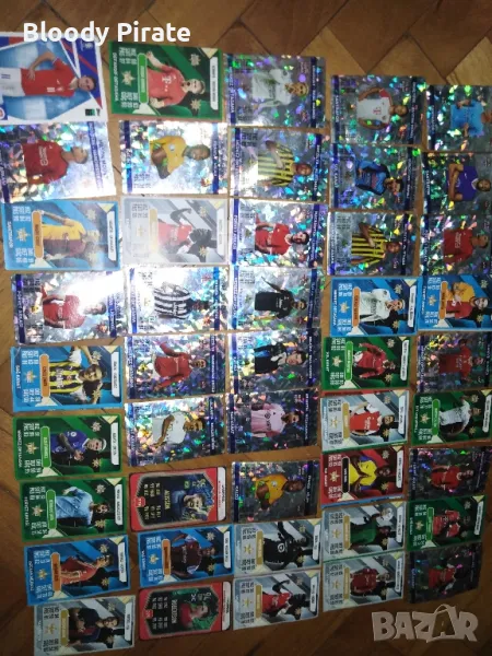 лот стикери на футболисти, снимка 1