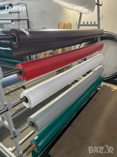 тир винил - много дебел, промазан, с UV защита. Режем парчета по желание на клиента!, снимка 1