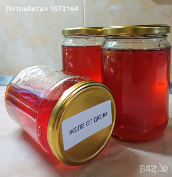Желе ( пелте ) от дюли , снимка 1
