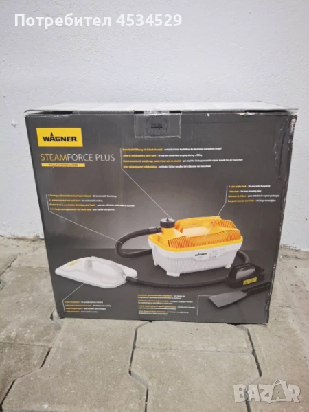 Уред с пара за сваляне на тапети Wagner Steam Force, снимка 1