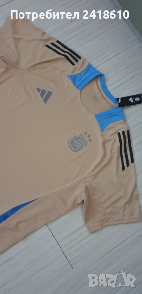 Adidas Argentina Aeroready Mens Slim Fit  Size XL  НОВО! ОРИГИНАЛ! Мъжка Тениска!, снимка 1