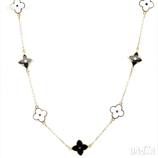 Златно колие Van Cleef 6,56гр. 42см. 14кр. проба:585 модел:26621-5, снимка 1