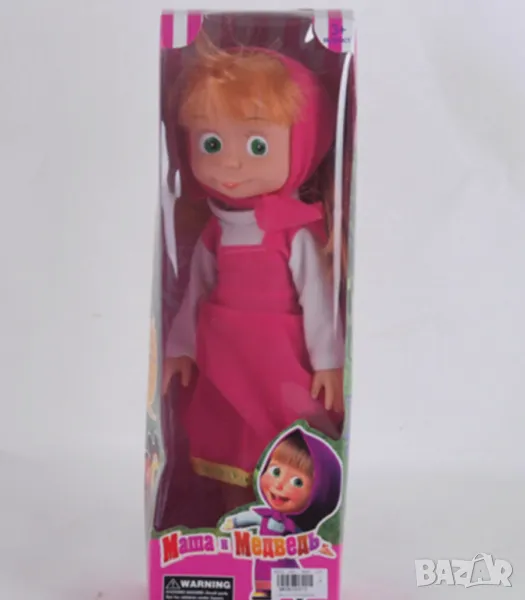 Детска кукла Маша от Маша и Мечокът, снимка 1