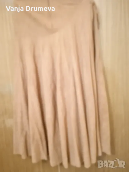 ефектна пола от Фин велур , снимка 1