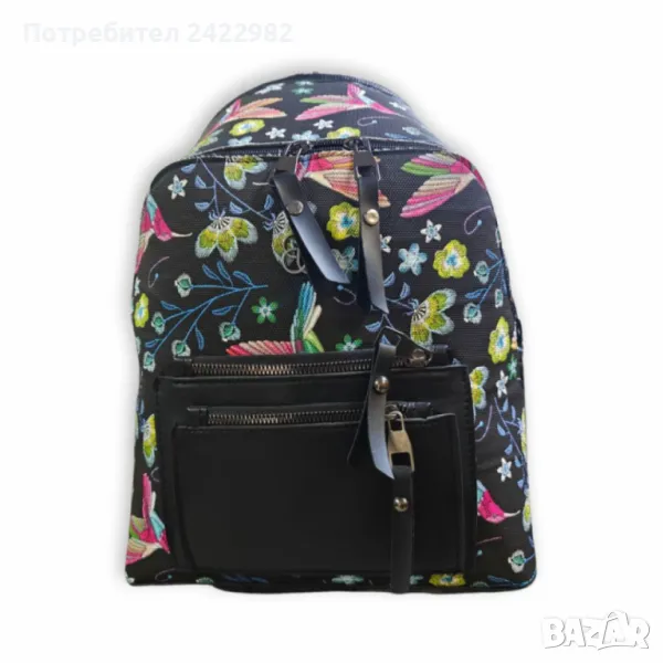 Елегант, модерна дамска раница, снимка 1