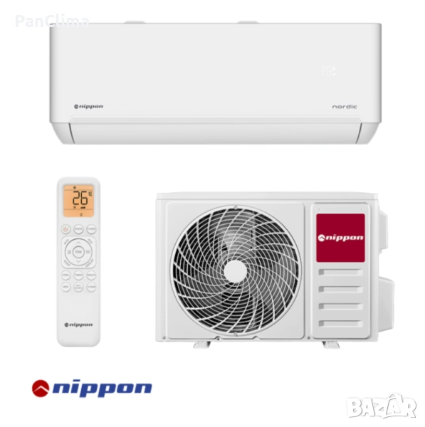 Инверторен климатик Nippon NPC 09 T-PRO NORDIC, снимка 1