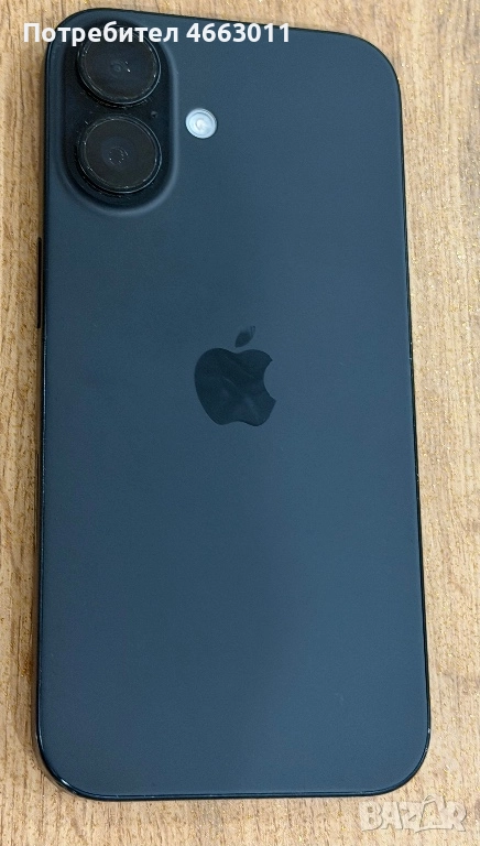 iPhone 16 128 GB Black !Гаранция!, снимка 1