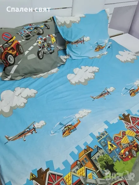 Детски спални комплекти от Ранфорс - 100% памук, снимка 1