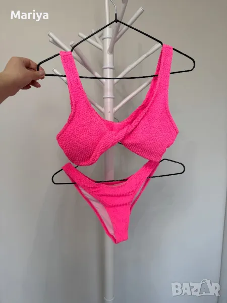 Дамски розов бански, снимка 1