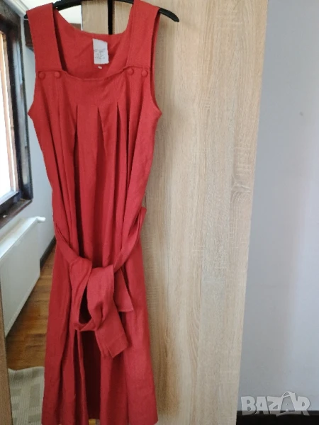 Ленени рокли за бременни, различни размери, снимка 1